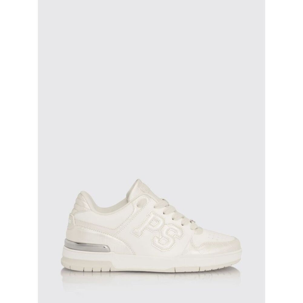 Plein Sport Men Crocodile Print Leather Sneakers Plein Sport